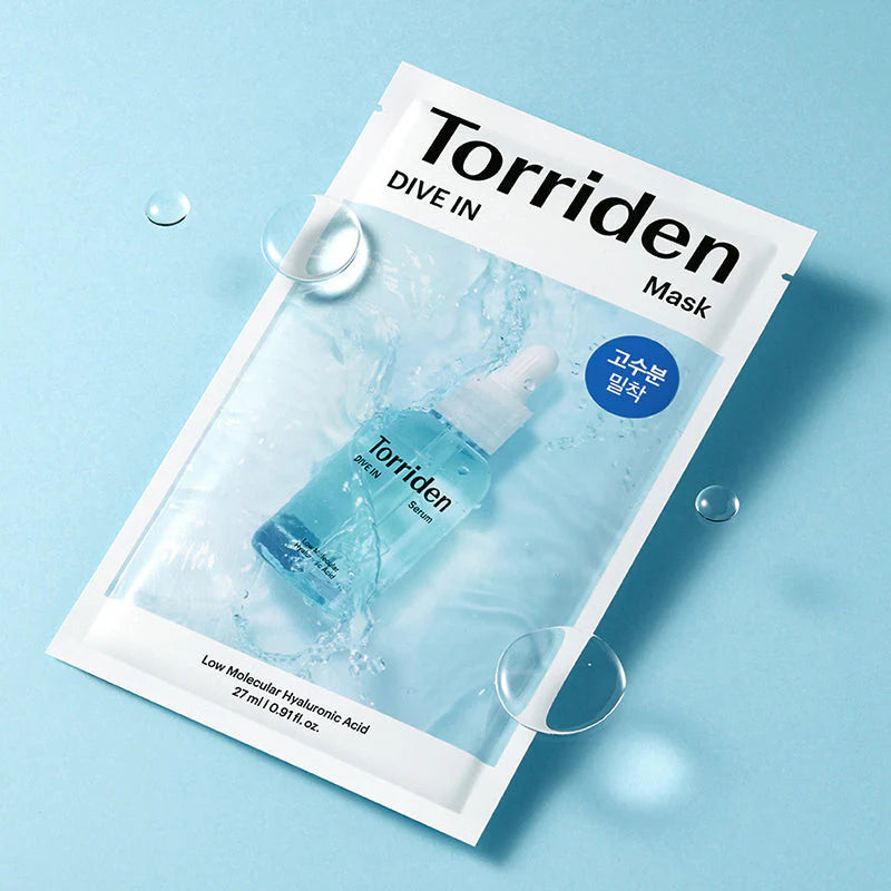 Torriden: DIVE-IN Low Molecule Hyaluronic Acid Mask