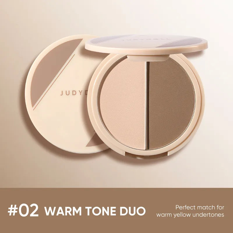 Judydoll: 2 Shades Contour Palette