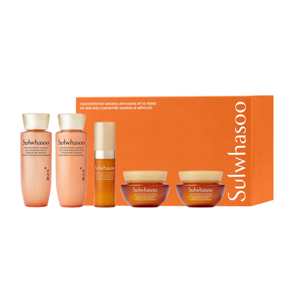 Sulwhasoo: Concentrated Ginseng Anti-Aging Kit