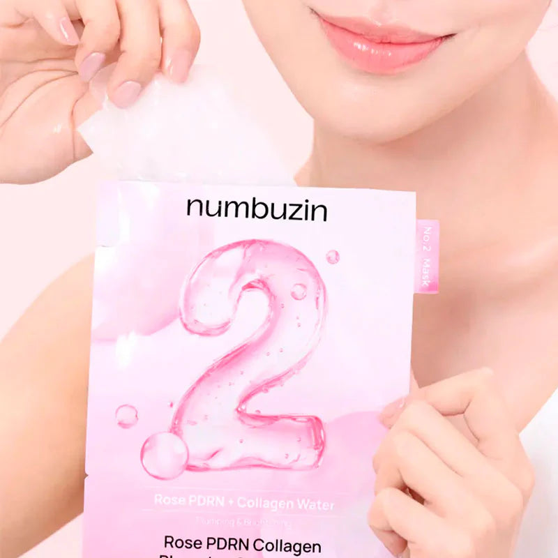 numbuzin: No.2 Rose PDRN Collagen Plumping Sheet Mask