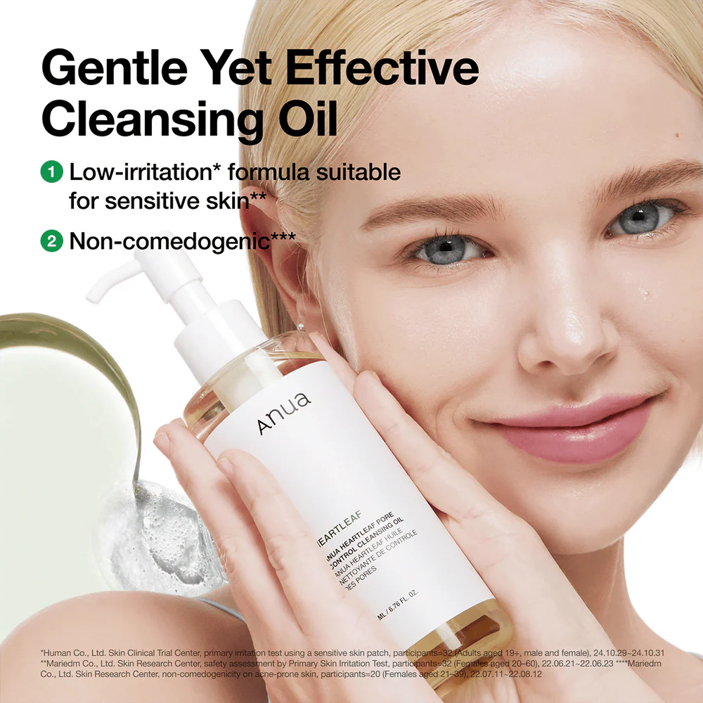 ANUA: Heartleaf Pore Control Cleansing Oil Sumin K Beauty Panama