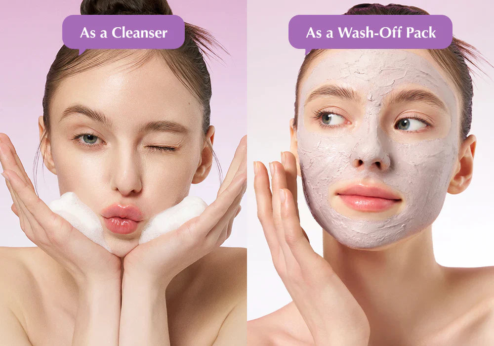 EQQUALBERRY: Purple Rice Purifying Pack Cleanser