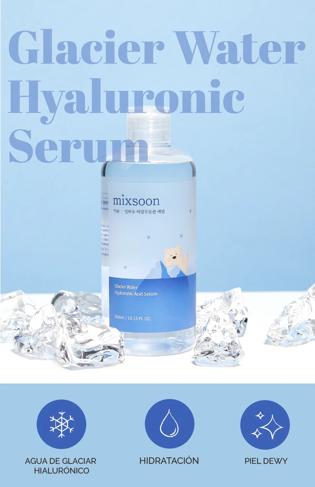 mixsoon: Glacier Water Hyaluronic Acid Serum