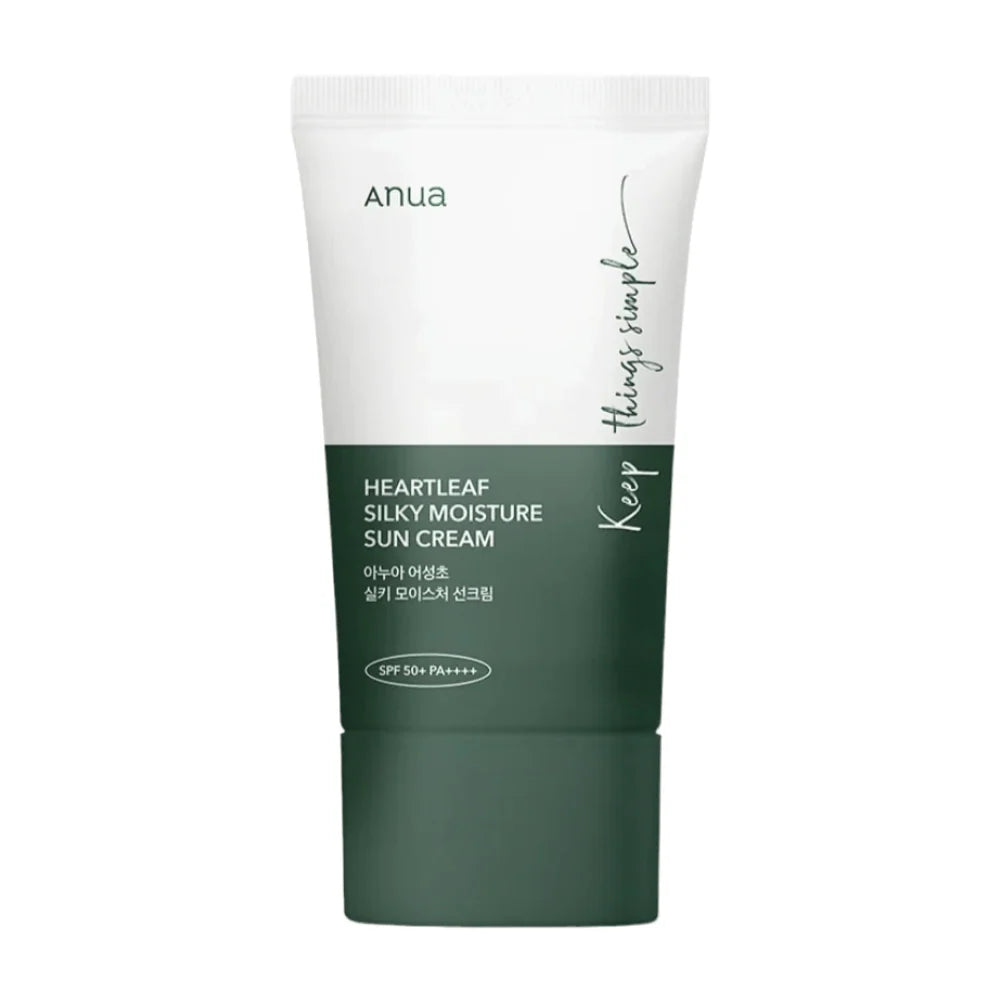 Anua: Heartleaf Silky Moisture Sunscreen