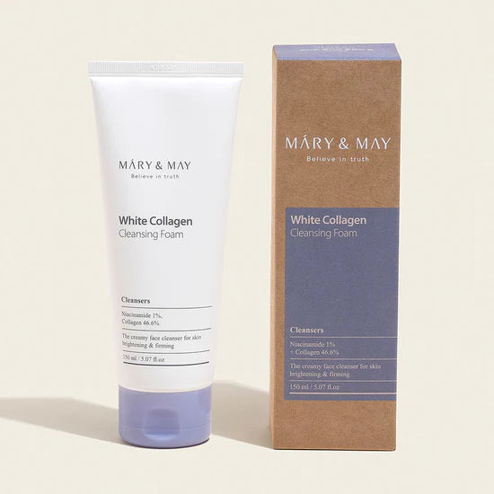 Mary&May: White Collagen Cleansing Foam