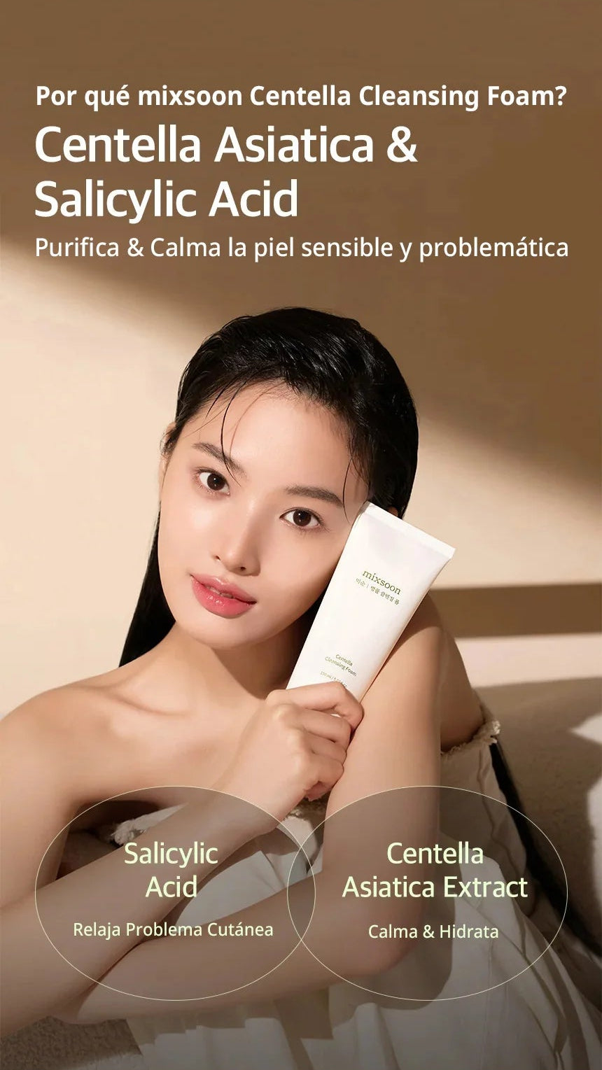 mixsoon: Centella Cleansing Foam