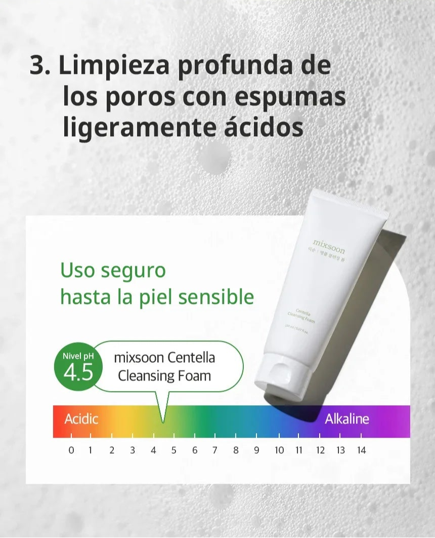 mixsoon: Centella Cleansing Foam