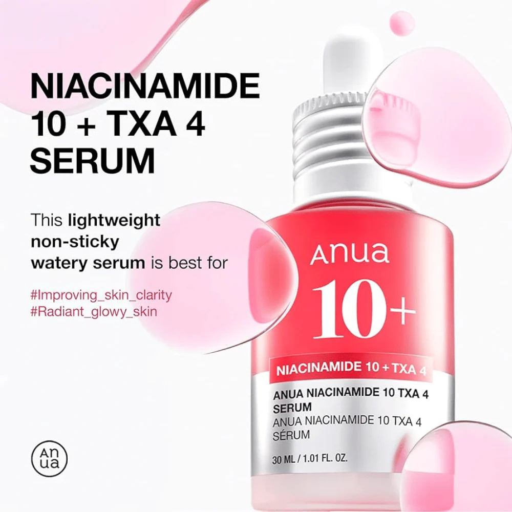 ANUA: Niacinamide 10% + TXA 4% Serum
