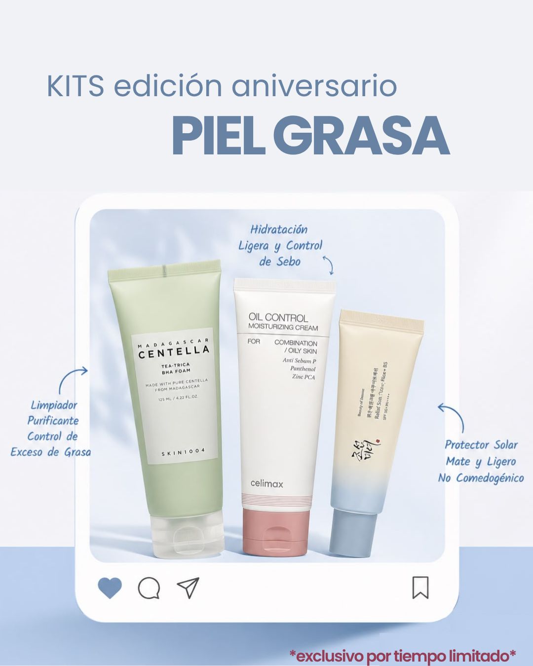 Kit para pieles grasas (edición aniversario)