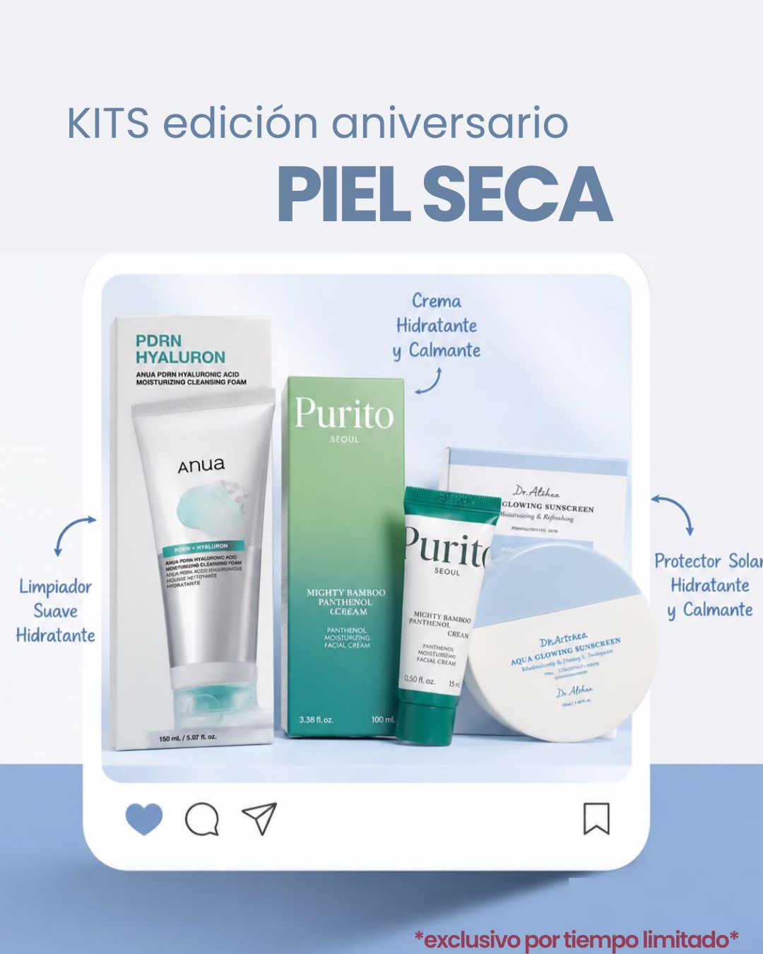 Kit para piel seca (edición aniversario)