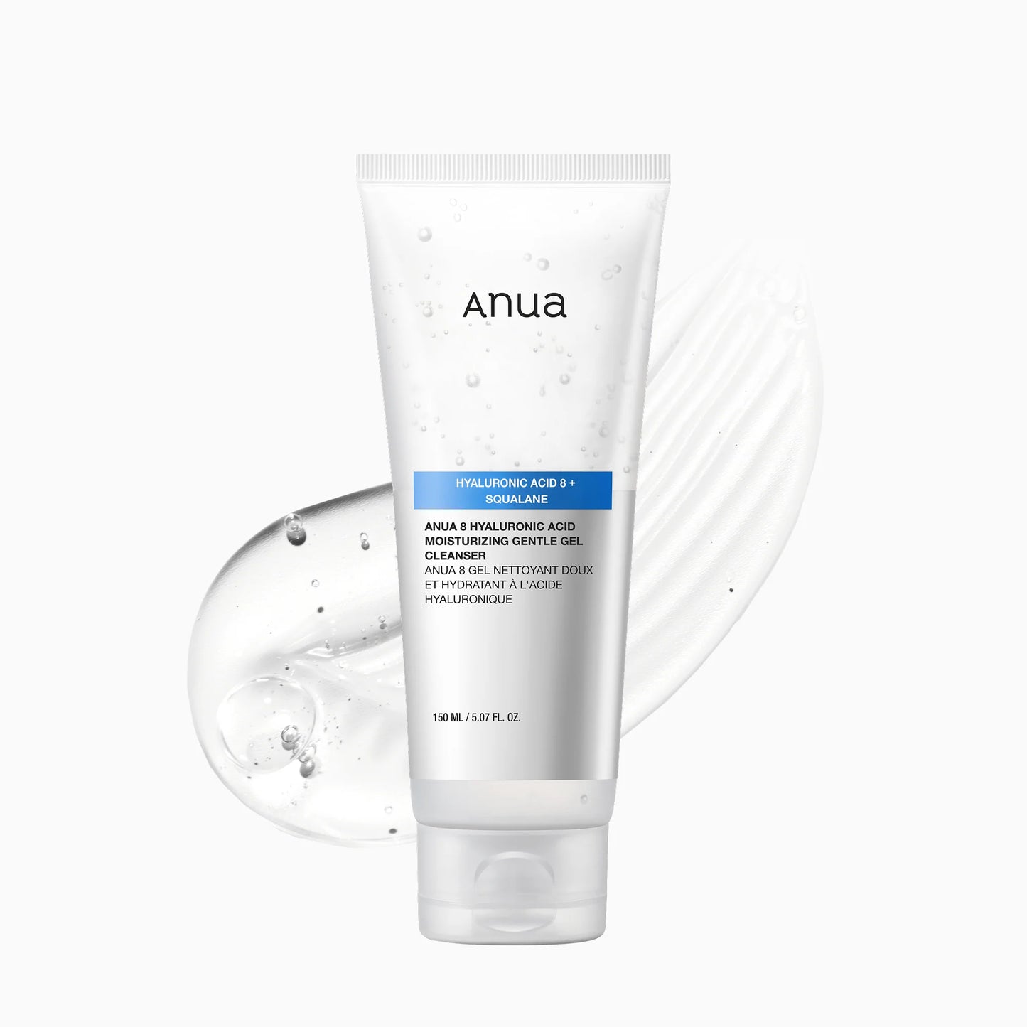 ANUA:8 Hyaluronic Acid Moisturizing Gentle Gel Cleanser