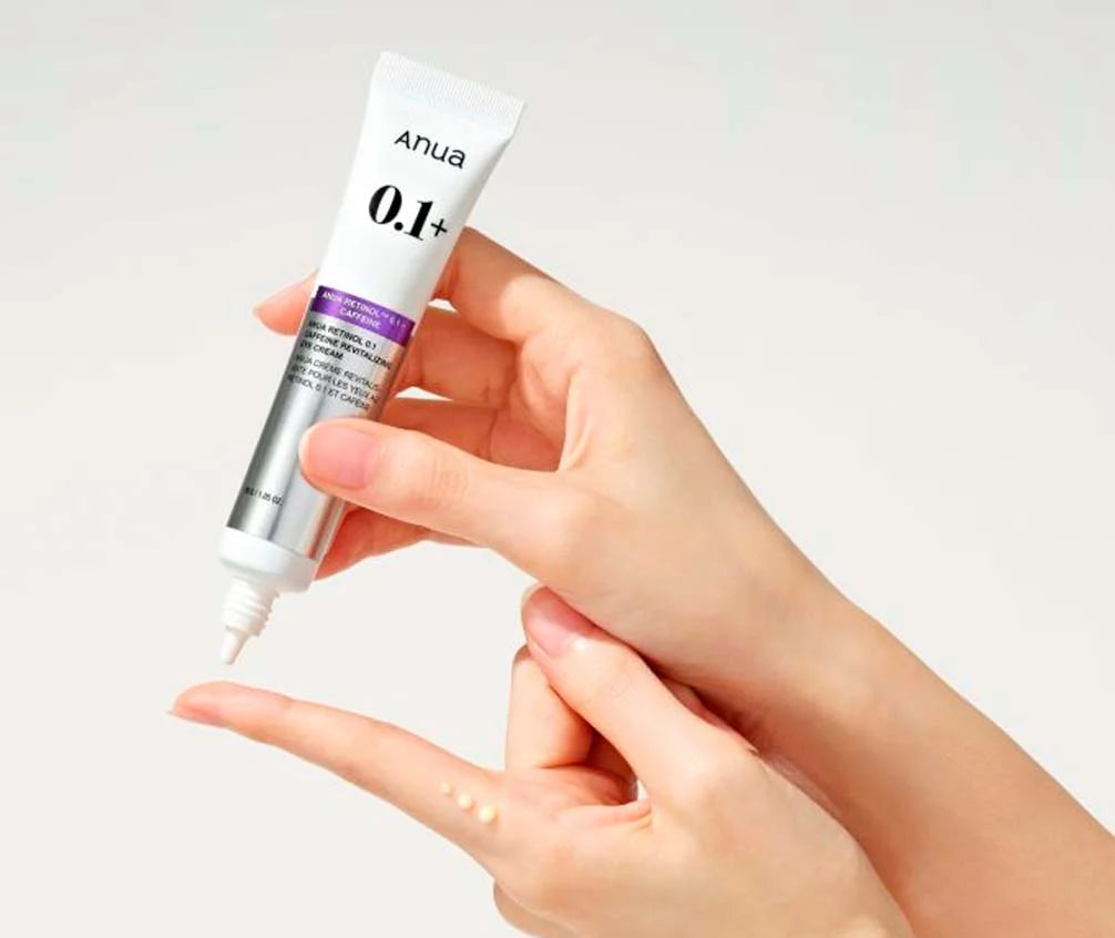 Anua: Retinol 0.1 Caffeine Revitalizing Eye Cream