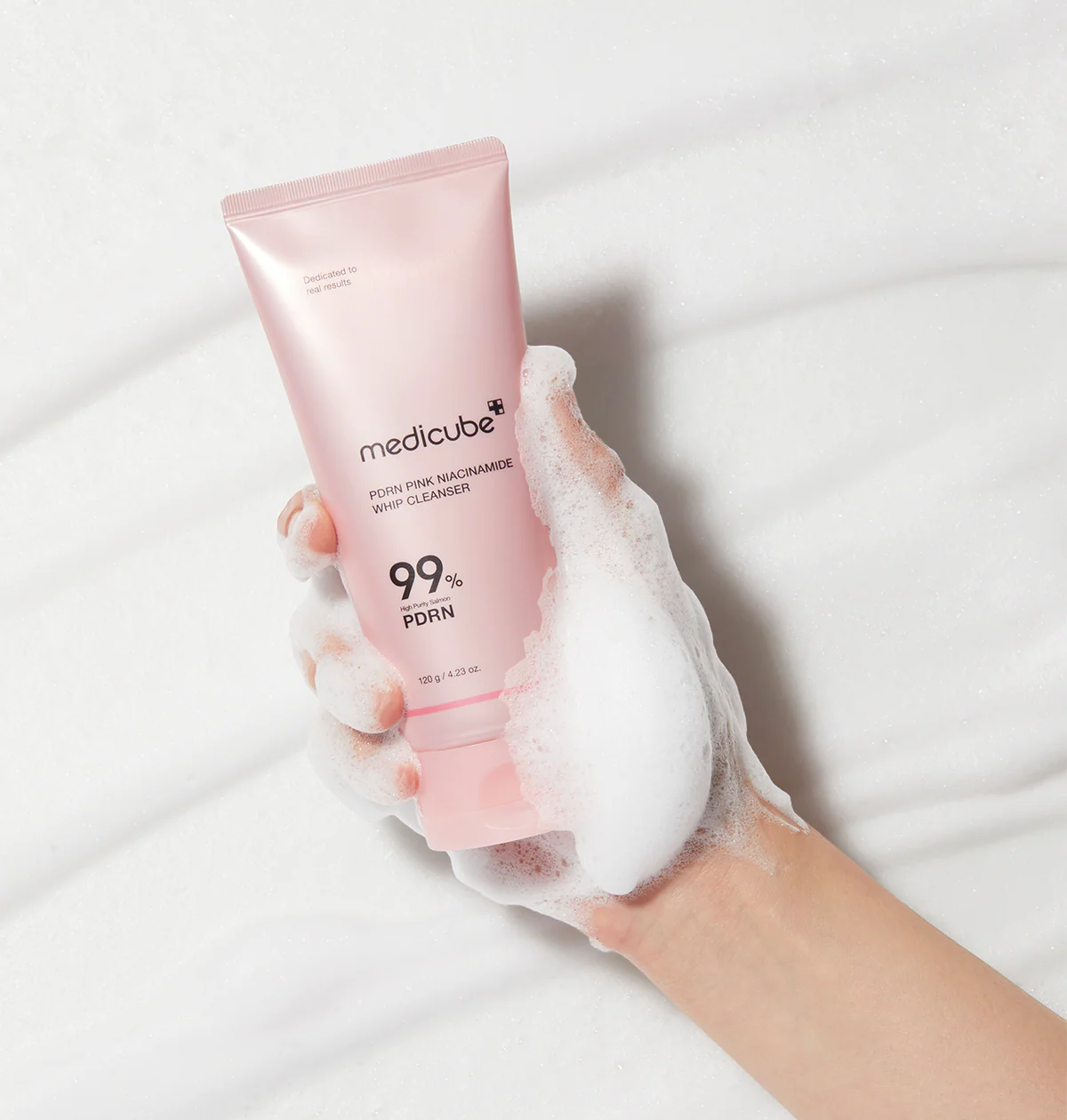 medicube: PDRN Pink Niacinamide Whip Cleanser