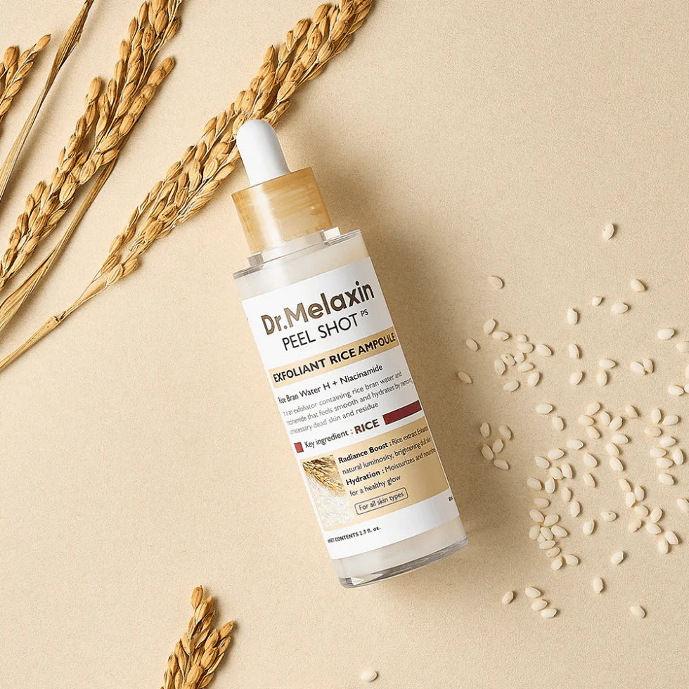 Dr.Melaxin: Peel Shot Exfoliant White Rice Ampoule