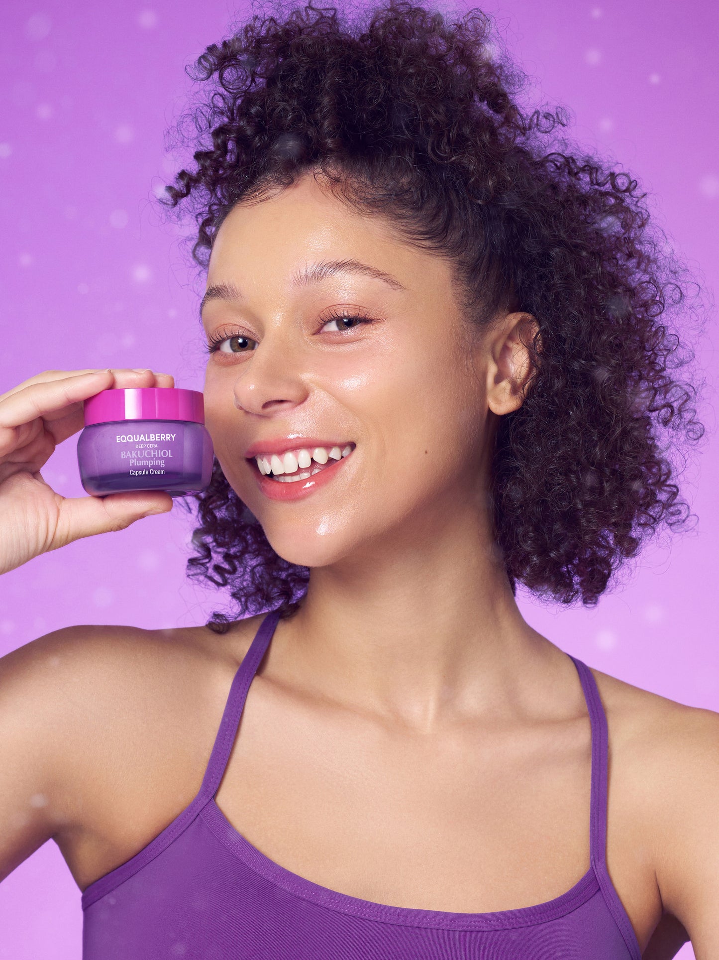 EQQUALBERRY: Bakuchiol Plumping Capsule Cream