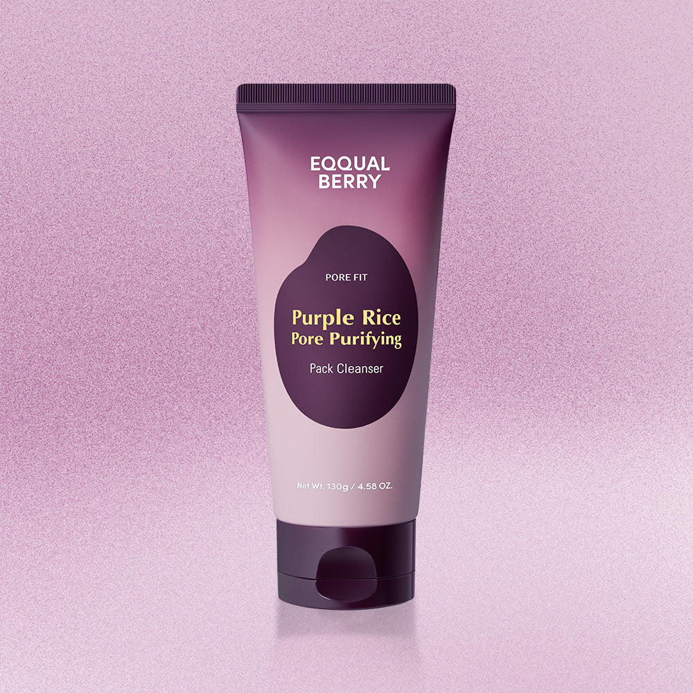 EQQUALBERRY: Purple Rice Purifying Pack Cleanser