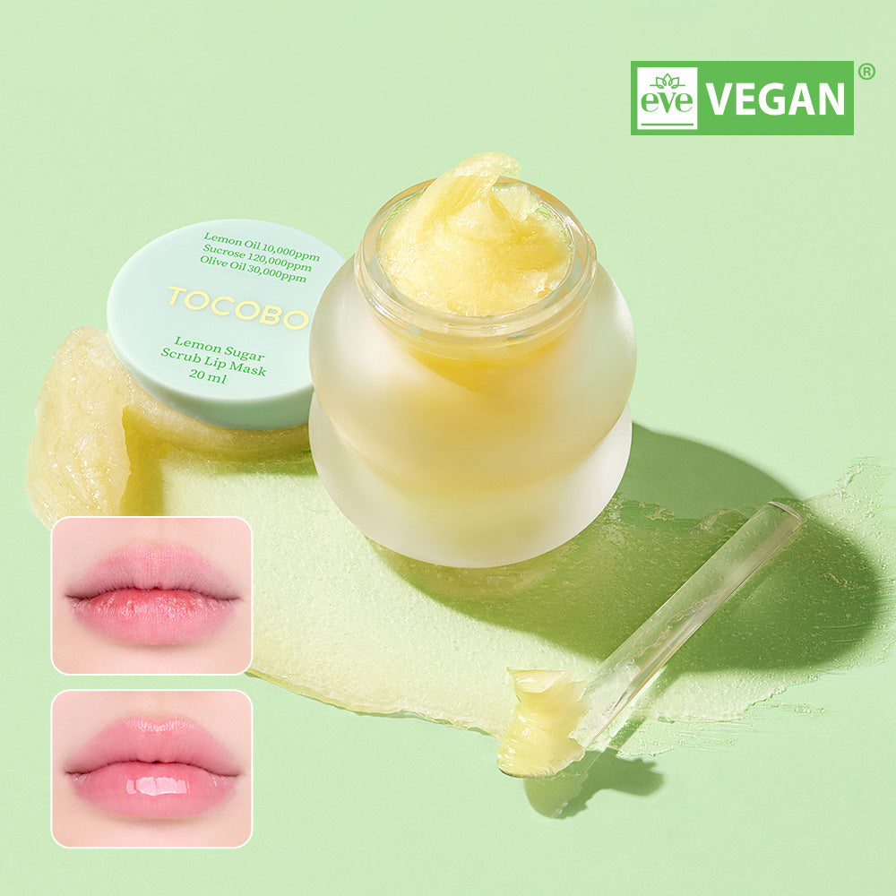 TOCOBO: Lemon Sugar Scrub Lip Mask