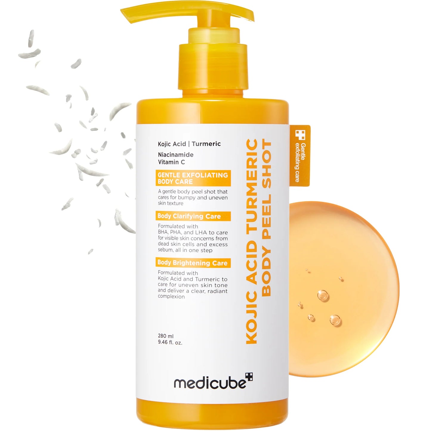 medicube: Kojic Acid Turmeric Body Peel Shot