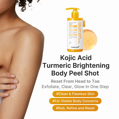 medicube: Kojic Acid Turmeric Body Peel Shot