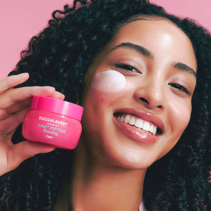 EQQUALBERRY: NAD+ Peptide Boosting Cream