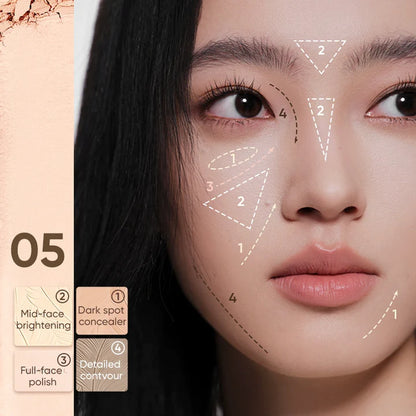 Judydoll: 2 in 1 Highlighter Contour Palette