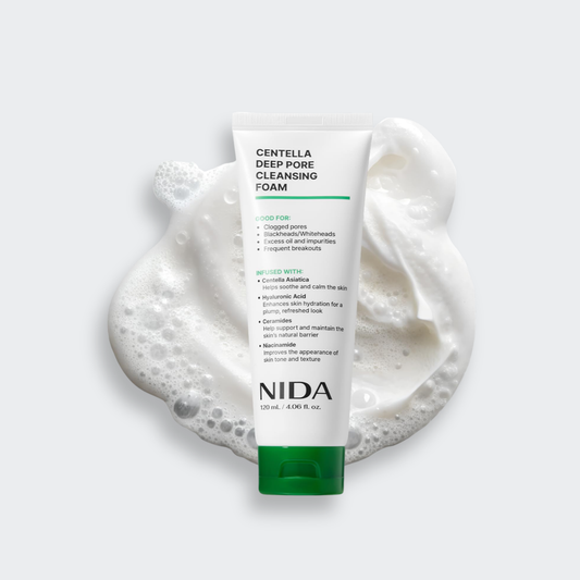 NIDA: Centella Deep Pore Cleansing Foam