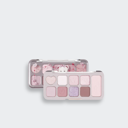 JILL LEEN: All In One 9-Color Eyeshadow Palette (Bear Edition)