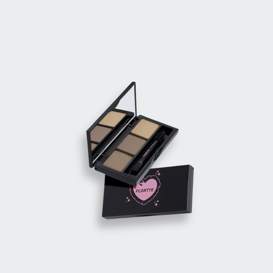 Flortte: Three-Color Eyebrow Powder