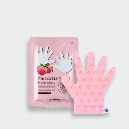 Tonymoly: I'm Lovely Peach Hand Mask