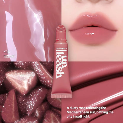 UNLEASHIA: Sunset Dazzle Gloss Balm