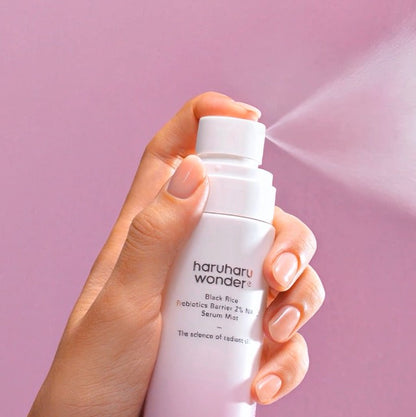 Haruharu Wonder: Black Rice Probiotics Barrier 2% NAD+ Serum Mist