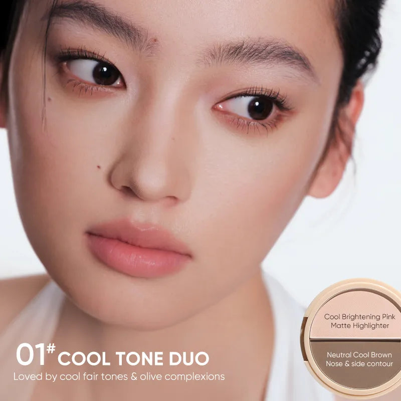 Judydoll: 2 Shades Contour Palette