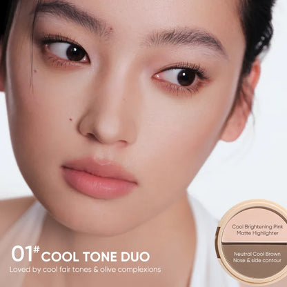 Judydoll: 2 Shades Contour Palette