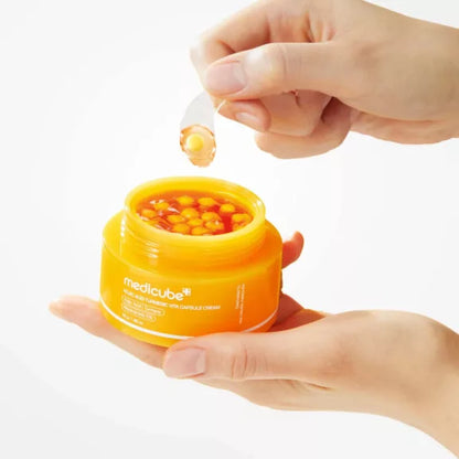 medicube: Kojic Acid Turmeric Vita Capsule Cream