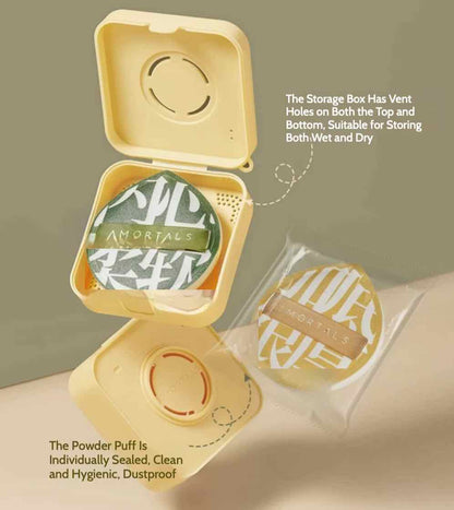 AMORTALS: Perfect Powder Puff Set with Case