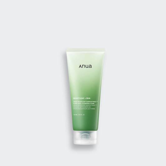 ANUA: Heartleaf Quercetinol Pore Deep Cleansing Foam con BHA Sumin K Beauty Panama