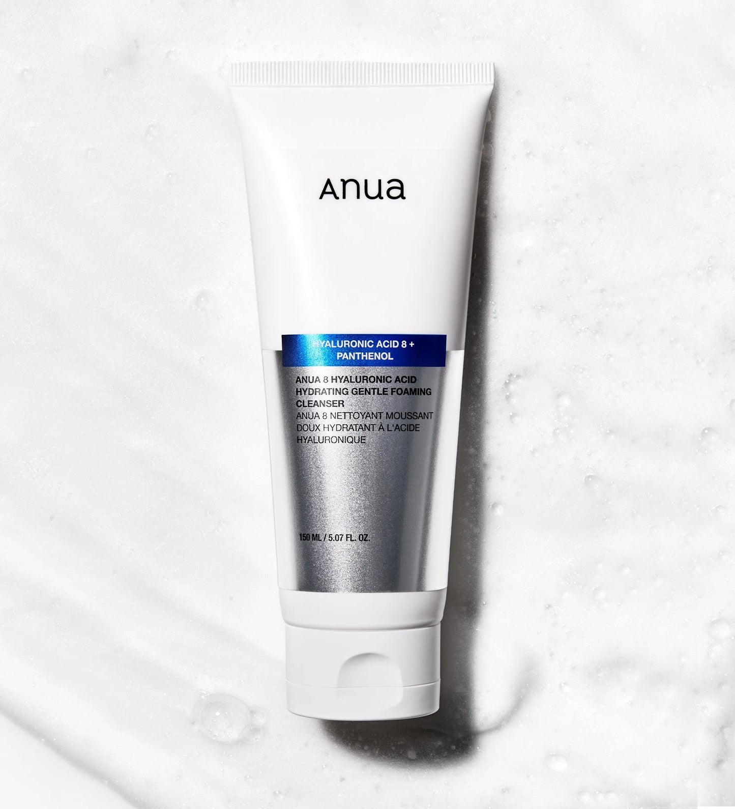 ANUA:8 Hyaluronic Acid Hydrating Gentle Foaming Cleanser 