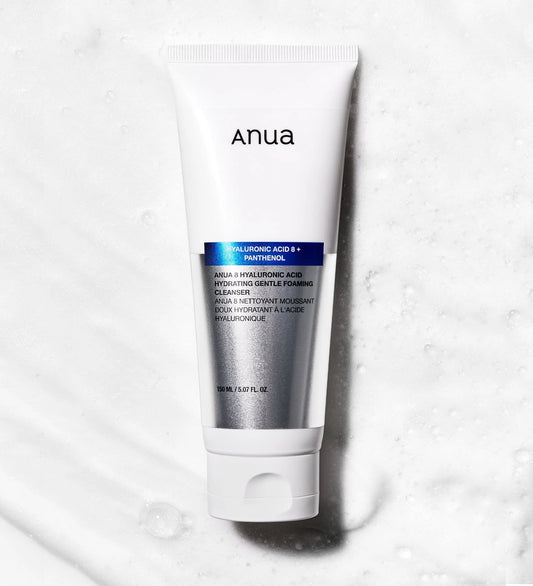 ANUA: 8 Hyaluronic Acid Hydrating Gentle Foaming Cleanser