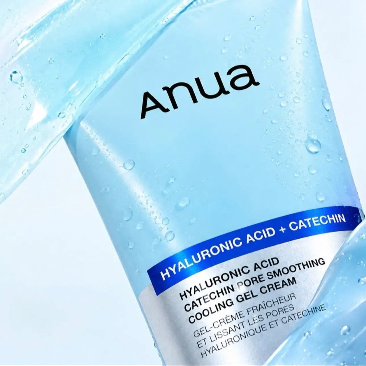 Anua: Hyaluronic Acid Catechin Pore Smoothing Cooling Gel Cream Sumin K Beauty