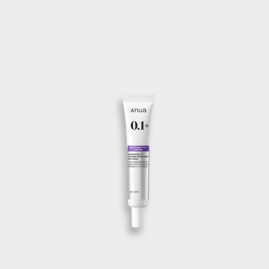 Anua: Retinol 0.1 Caffeine Revitalizing Eye Cream Sumin K Beauty Panama