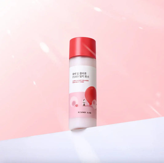 Round Lab: Camellia Deep Collagen Milky PDRN Toner