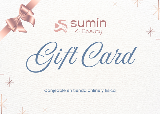 Gift cards at Sumin K-Beauty