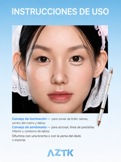 AZTK: Smart Makeup Pencil Duo