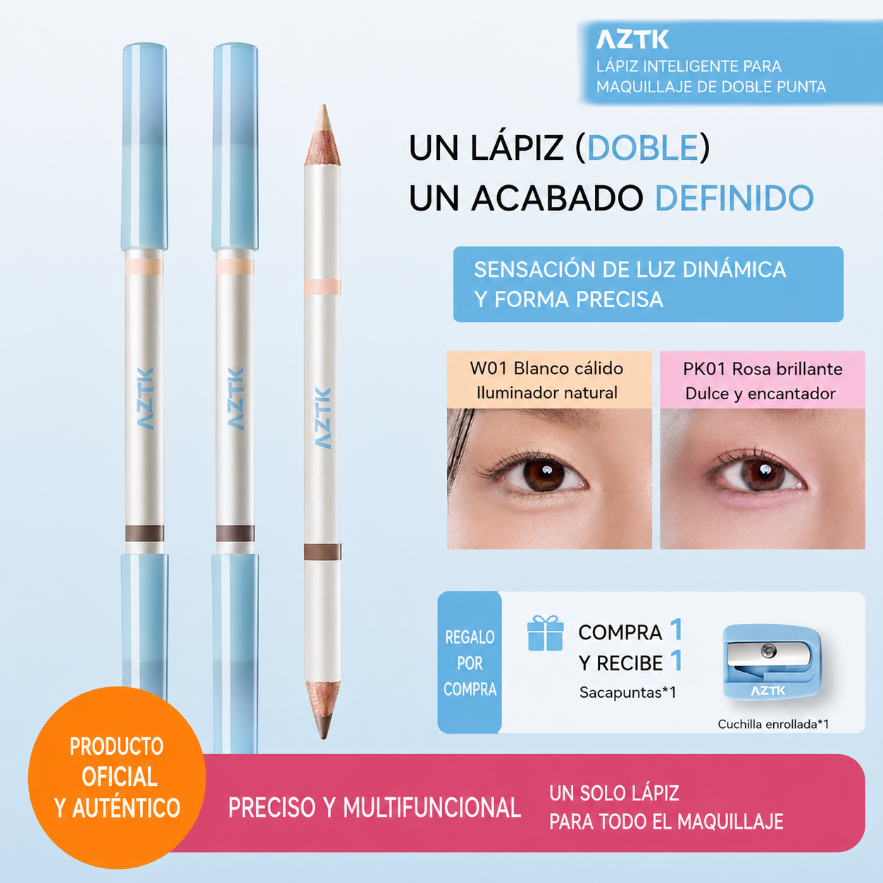AZTK: Smart Makeup Pencil Duo