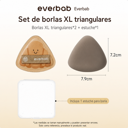 everbab: Set de Esponjas XL (2 piezas)