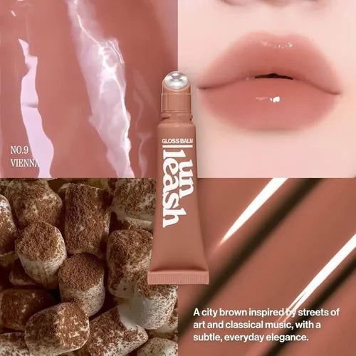 UNLEASHIA: Sunset Dazzle Gloss Balm