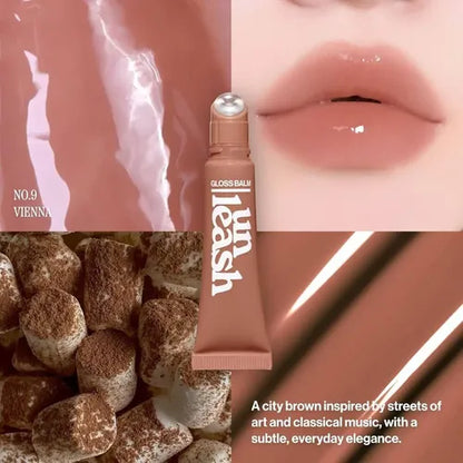 UNLEASHIA: Sunset Dazzle Gloss Balm