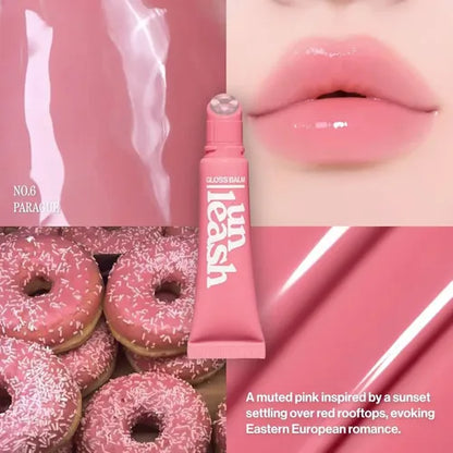UNLEASHIA: Sunset Dazzle Gloss Balm