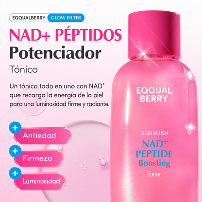 EQQUALBERRY: NAD+ Peptide Boosting Toner sumin k beauty panama