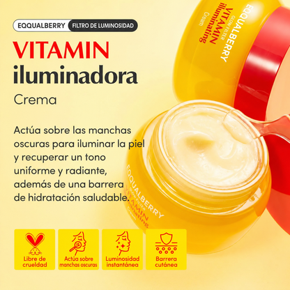 EQQUALBERRY: Vitamin Illuminating Cream sumin k beauty panama